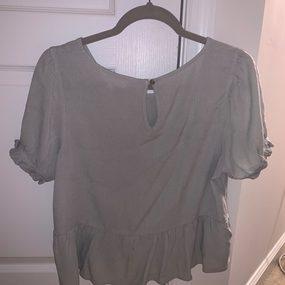 Sage Green Blouse - Picture 4 of 4